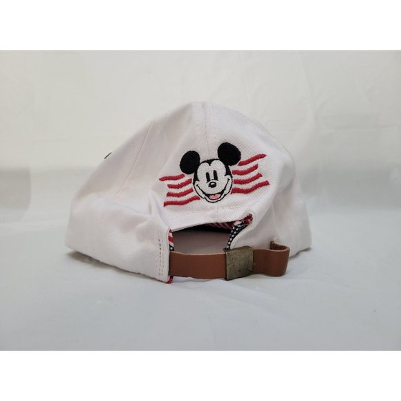 VTG NWOT Disney Store Mickey Mouse Red White and Blue Strapback Baseball… - Picture 3 of 6